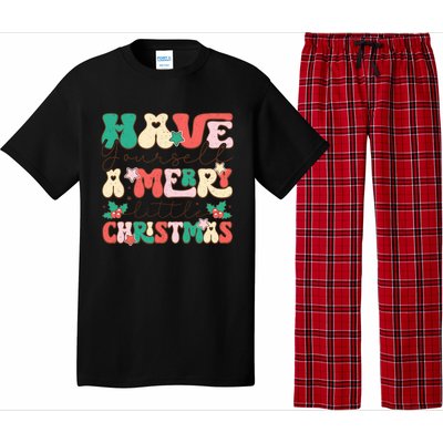 Have Yourself A Merry Little Christmas Festive Graphic Pajama Set