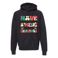 Have Yourself A Merry Little Christmas Festive Graphic Premium Hoodie