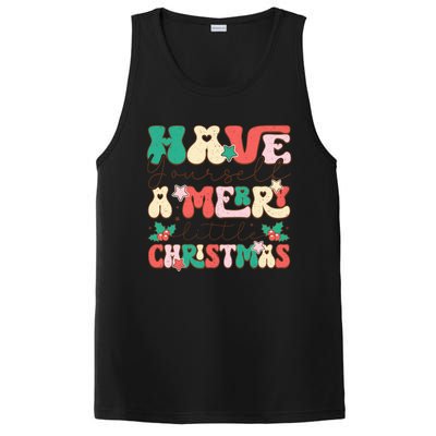 Have Yourself A Merry Little Christmas Festive Graphic PosiCharge Competitor Tank