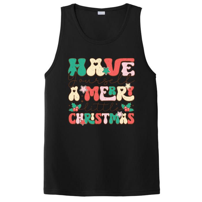 Have Yourself A Merry Little Christmas Festive Graphic PosiCharge Competitor Tank