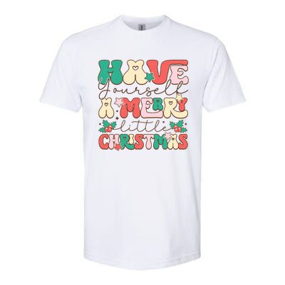 Have Yourself A Merry Little Christmas Festive Graphic Softstyle CVC T-Shirt