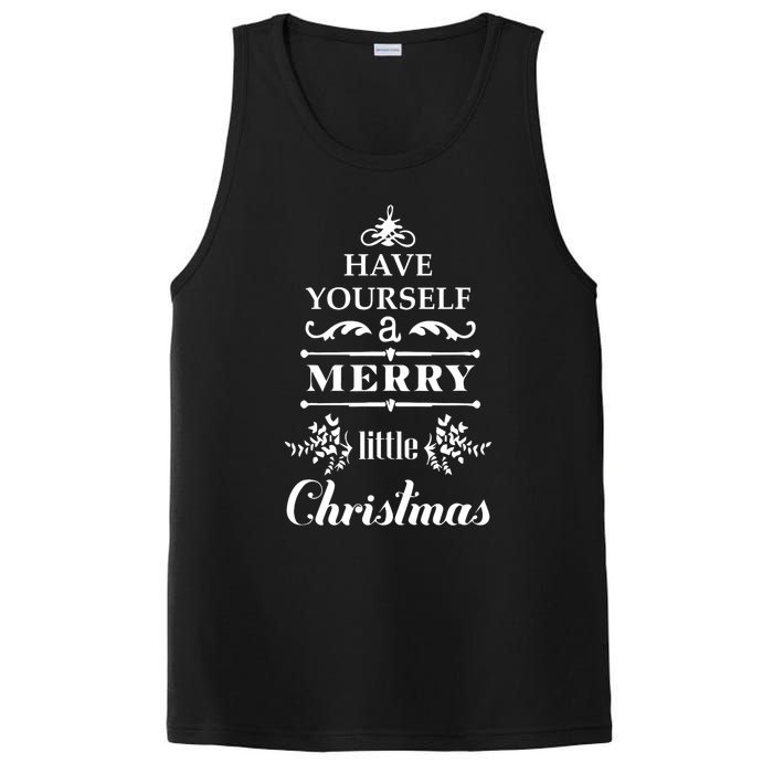 Have Yourself A Merry Little Christmas PosiCharge Competitor Tank