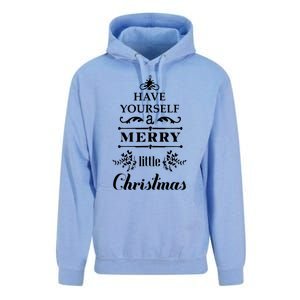 Have Yourself A Merry Little Christmas Unisex Surf Hoodie