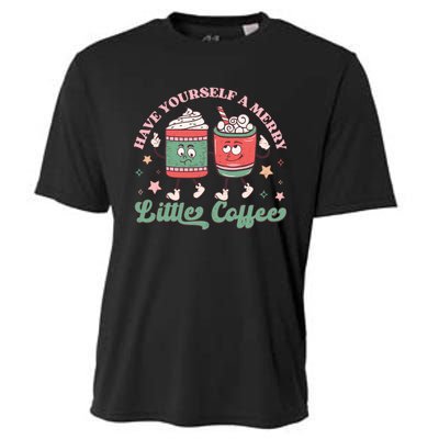 Have Yourself A Merry Little Coffee Graphic Cooling Performance Crew T-Shirt