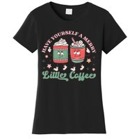 Have Yourself A Merry Little Coffee Graphic Women's T-Shirt