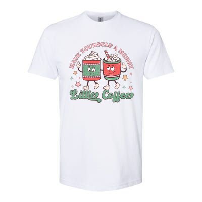 Have Yourself A Merry Little Coffee Graphic Softstyle CVC T-Shirt