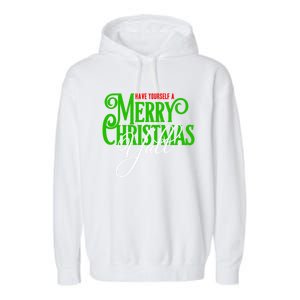 Have Yourself A Merry Christmas YAll Great Gift Garment-Dyed Fleece Hoodie