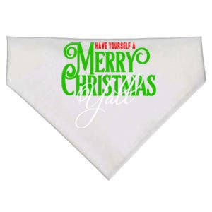 Have Yourself A Merry Christmas YAll Great Gift USA-Made Doggie Bandana