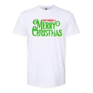 Have Yourself A Merry Christmas YAll Great Gift Softstyle CVC T-Shirt