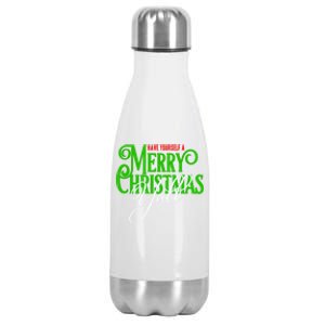 Have Yourself A Merry Christmas YAll Great Gift Stainless Steel Insulated Water Bottle