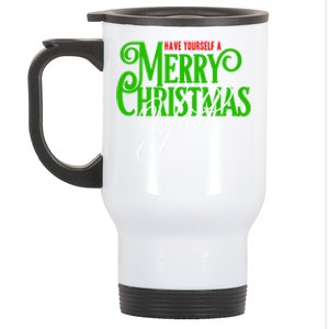 Have Yourself A Merry Christmas YAll Great Gift Stainless Steel Travel Mug