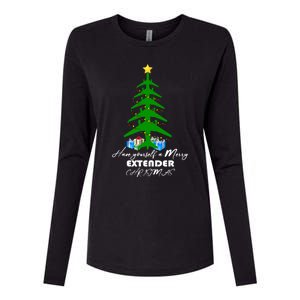 Have Yourself A Merry Extender Christmas Gift Womens Cotton Relaxed Long Sleeve T-Shirt