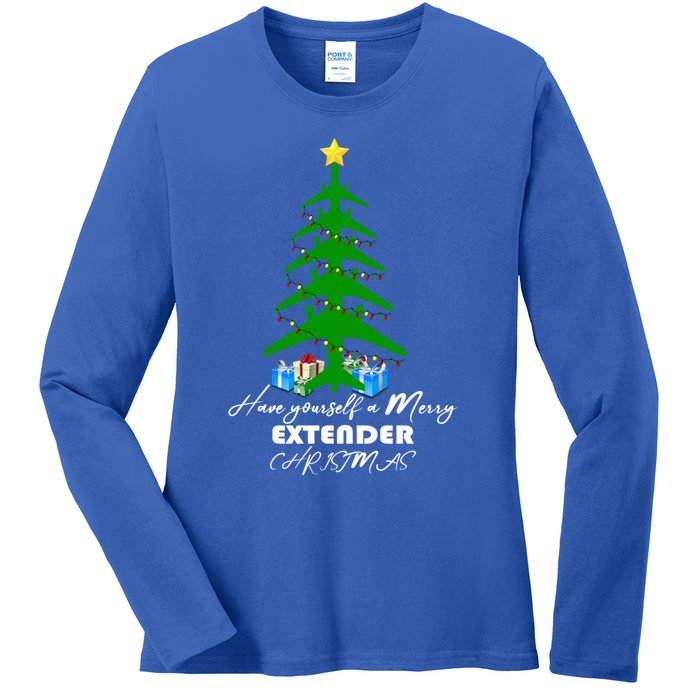 Have Yourself A Merry Extender Christmas Gift Ladies Long Sleeve Shirt