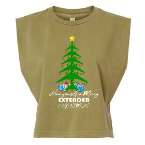 Have Yourself A Merry Extender Christmas Gift Garment-Dyed Women's Muscle Tee