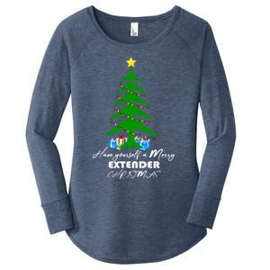 Have Yourself A Merry Extender Christmas Gift Women's Perfect Tri Tunic Long Sleeve Shirt