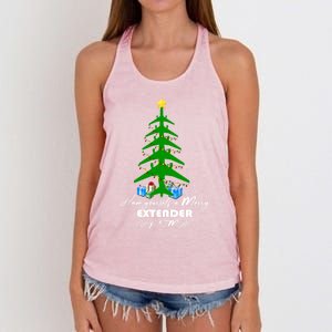 Have Yourself A Merry Extender Christmas Gift Women's Knotted Racerback Tank