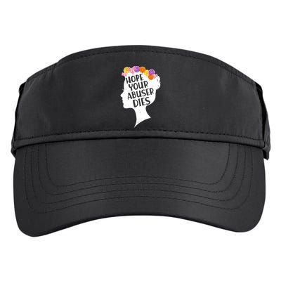 Hope Your Abuser Dies Adult Drive Performance Visor