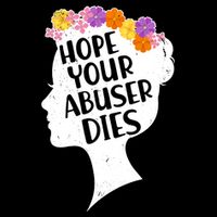 Hope Your Abuser Dies Mesh Reversible Basketball Jersey Tank