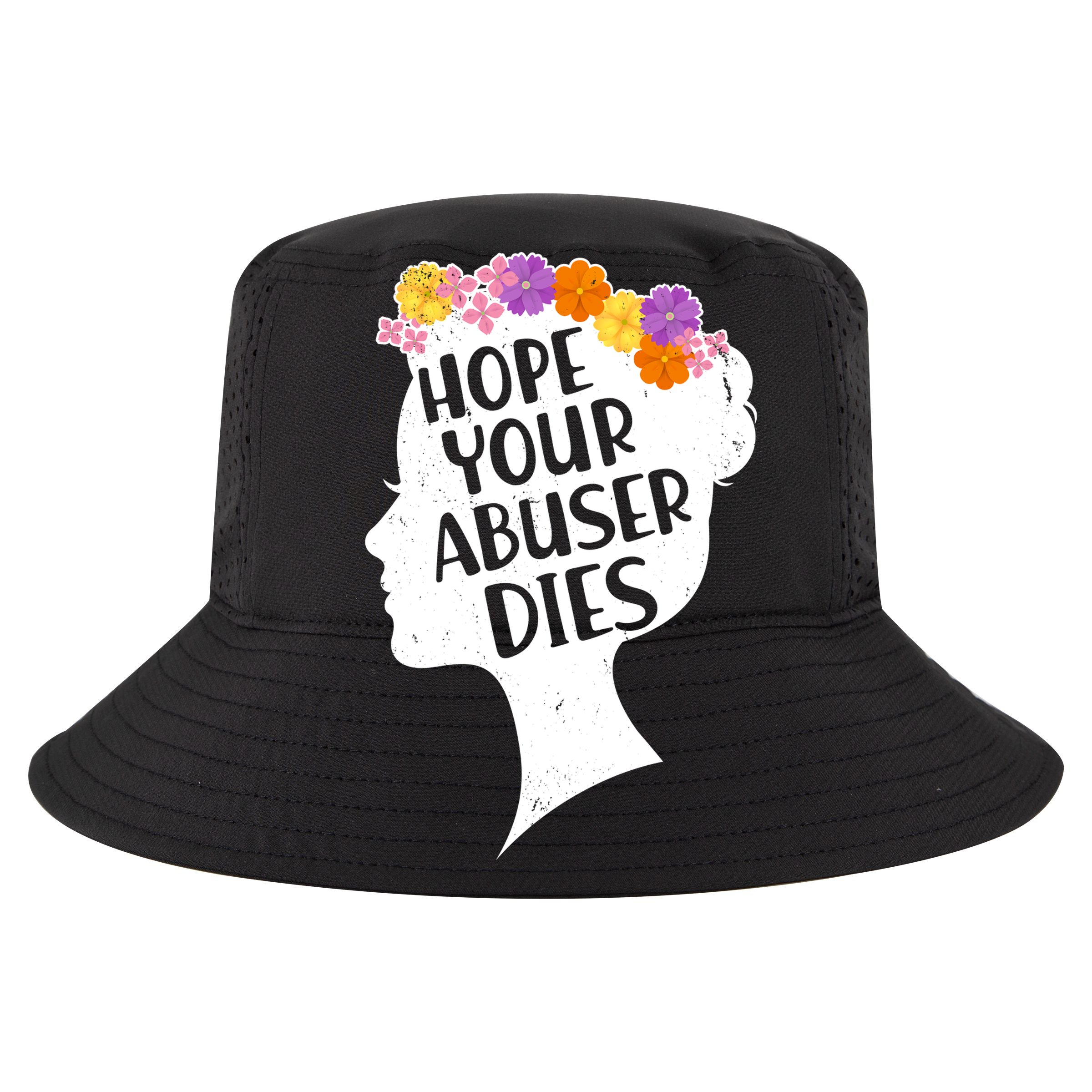 Hope Your Abuser Dies Golf Towel
