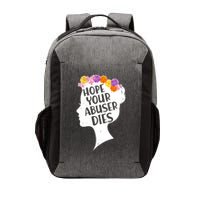 Hope Your Abuser Dies Vector Backpack