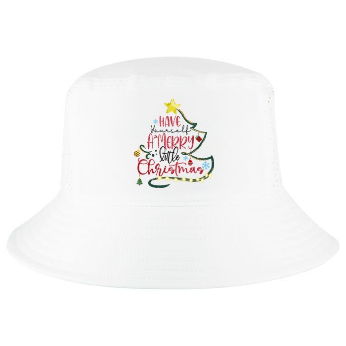 Have Yourself A Merry Little Christmas Cool Comfort Performance Bucket Hat