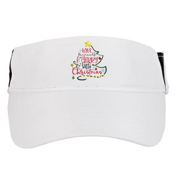 Have Yourself A Merry Little Christmas Adult Drive Performance Visor