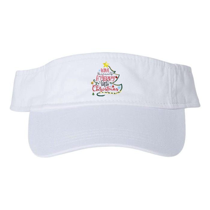 Have Yourself A Merry Little Christmas Valucap Bio-Washed Visor