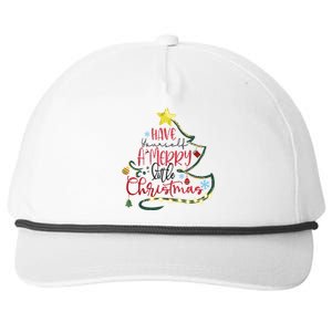 Have Yourself A Merry Little Christmas Snapback Five-Panel Rope Hat