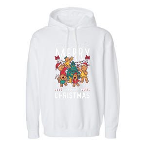 Have Yourself A Merry Little Christmas Cute Xmas Gift Garment-Dyed Fleece Hoodie