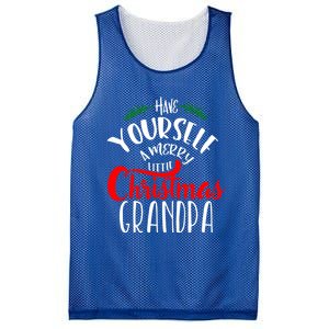 Have Yourself A Merry Little Christmas Family Grandpa Gift Mesh Reversible Basketball Jersey Tank