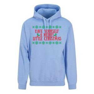 Have Yourself A Merry Little Christmas Funny Gift Unisex Surf Hoodie