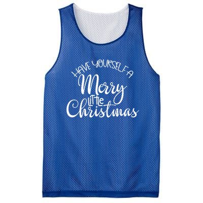 Have Yourself A Merry Little Christmas Xmas Holiday Gift Mesh Reversible Basketball Jersey Tank