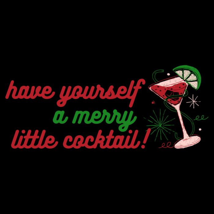 Have Yourself A Merry Little Cocktail Funny Christmas Meme Gift Backpack