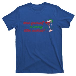 Have Yourself A Merry Little Cocktail Funny Christmas Meme Gift T-Shirt