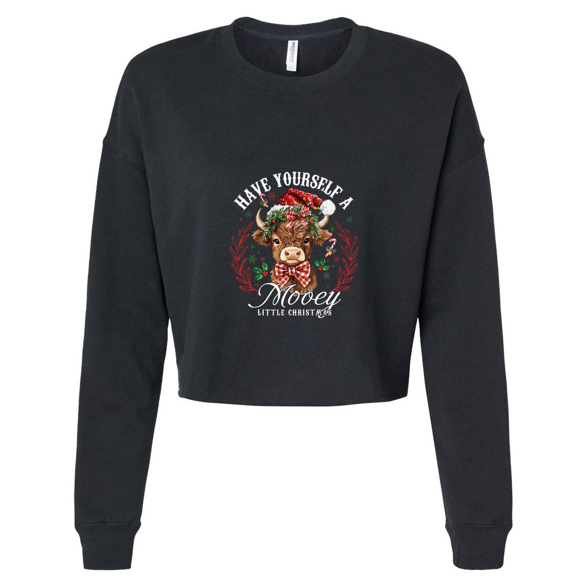 Have Yourself A Mooey Little Christmas Santa Cow Cool Comfort Performance Bucket Hat