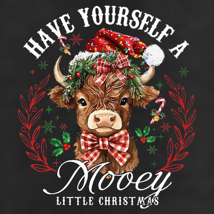 Have Yourself A Mooey Little Christmas Santa Cow Cool Comfort Performance Bucket Hat