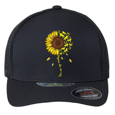 Horse You Are My Sunshine Horse Lover Flexfit Unipanel Trucker Cap