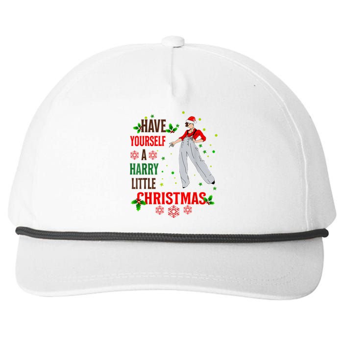 Have Yourself A Harry Little Christmas Snapback Five-Panel Rope Hat