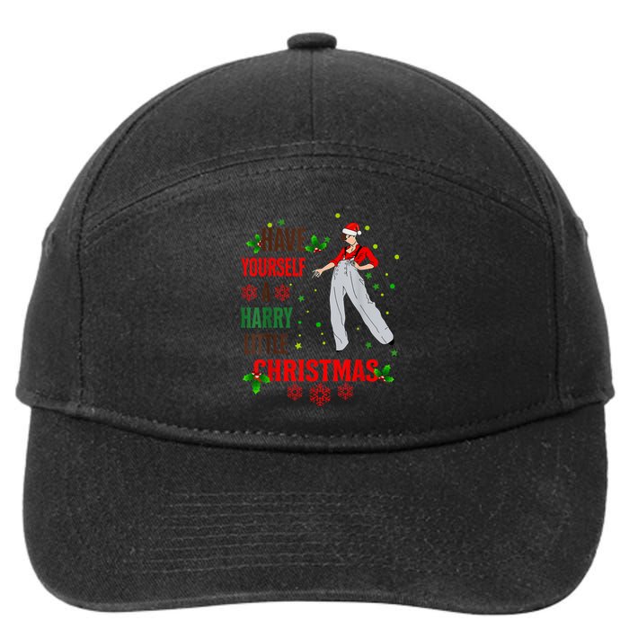 Have Yourself A Harry Little Christmas 7-Panel Snapback Hat