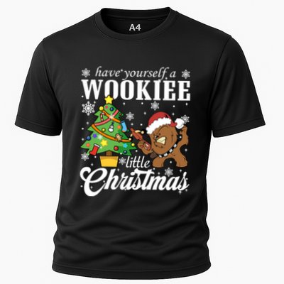 Have Yourself A Wookie Little Christmas Santa Chewbacca Performance Shirt