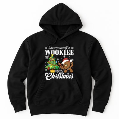 Have Yourself A Wookie Little Christmas Santa Chewbacca Hoodie