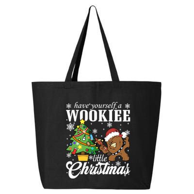 Have Yourself A Wookie Little Christmas Santa Chewbacca 25L Jumbo Tote