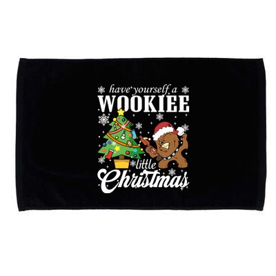 Have Yourself A Wookie Little Christmas Santa Chewbacca Microfiber Hand Towel