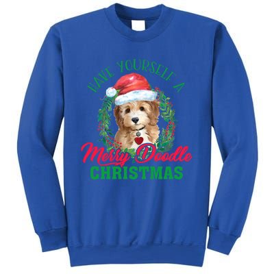 Have Yourself A Merry Doodle Christmas Goldendoodle Dog Love Cool Gift Sweatshirt