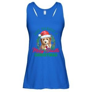 Have Yourself A Merry Doodle Christmas Goldendoodle Dog Love Cool Gift Ladies Essential Flowy Tank