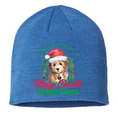 Have Yourself A Merry Doodle Christmas Goldendoodle Dog Love Cool Gift Sustainable Beanie