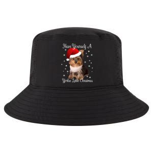 Have Yourself A Yorkie Little Christmas Great Gift Cool Comfort Performance Bucket Hat