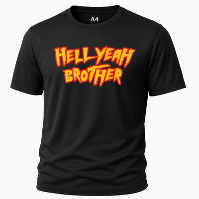 Hell Yeah Brother Funny 80S Wrestling Vegas Pool Party Performance Shirt