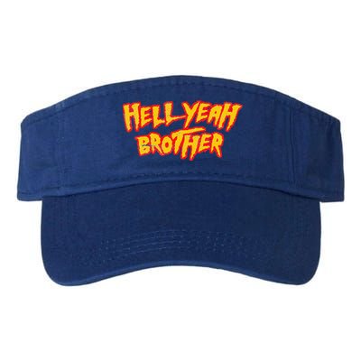 Hell Yeah Brother Funny 80S Wrestling Vegas Pool Visor