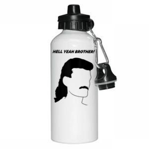 Hell Yeah Brother! Funny Design Aluminum Water Bottle